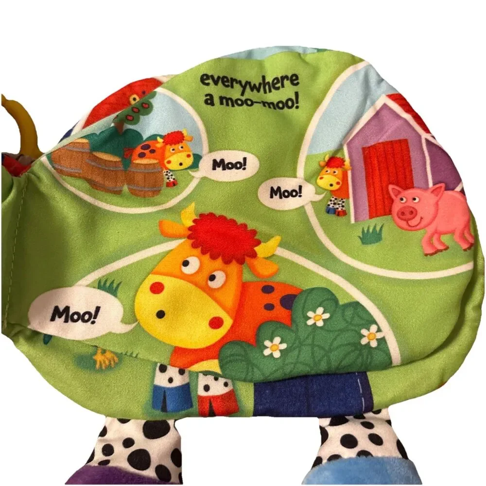 Kids Book Publishing Jiggle and Discover Old McDonald Cloth Book-Kids Books